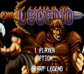 Legend (USA) (Beta) screen shot title